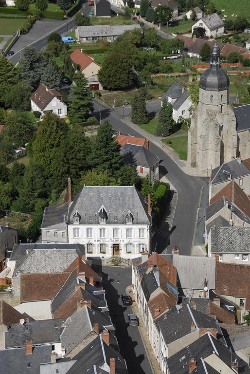 Hotel Du Berry Aigurande Luaran gambar
