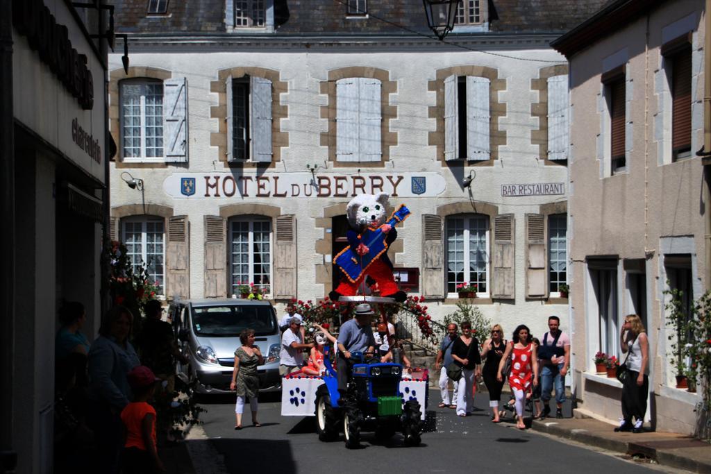 Hotel Du Berry Aigurande Luaran gambar